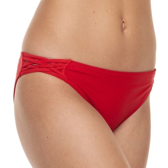 🆕 Sexy strappy red hipster bikini bottoms … - Picture 1 of 11
